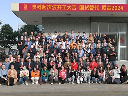 全省高質量發(fā)展大會丨靈科超聲波2024年開工大吉，向春而行！